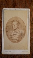 1870'S ANTIQUE CDV NAPOLEON II BONAPARTE'S SON -  FRENCH EMPEROR KING OF ROME