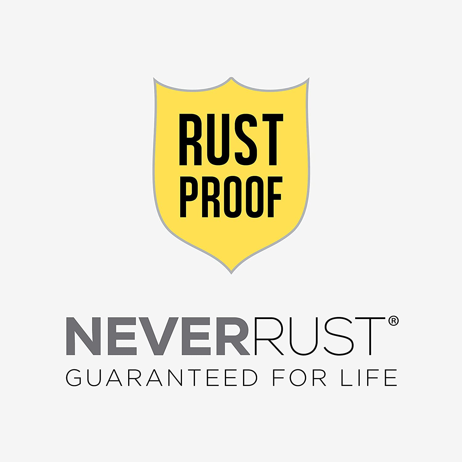 Zenna Home Rustproof Hoop Shower Rod for Freestanding and Clawfoot Tubs