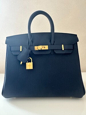 Hermès Birkin 25 in Bleu Abysse