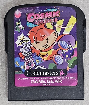 Cosmic Spacehead 1993 Codemasters Sega Game Gear