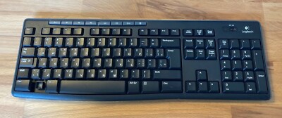 Kabellose Tastatur schwarz - eine Taste fehlt
