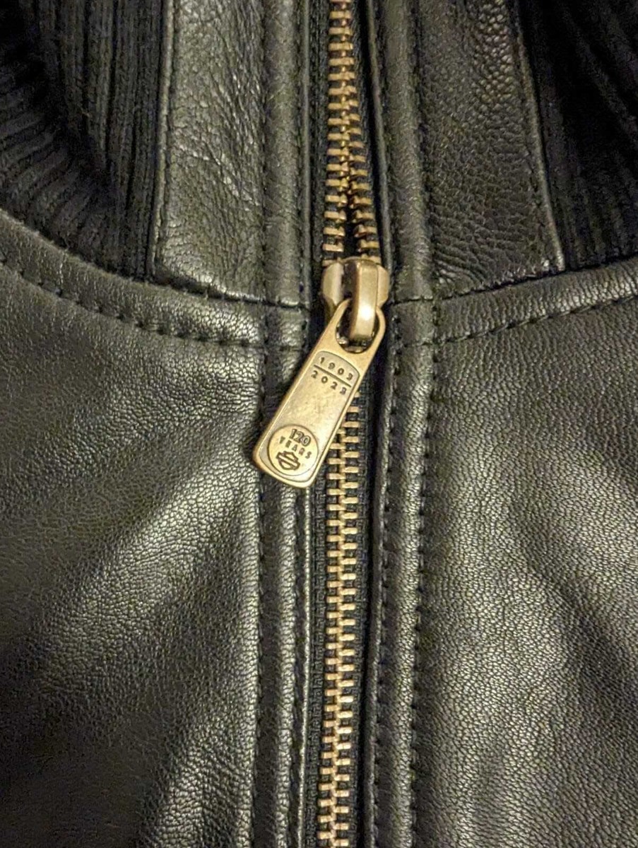 LEONARDのジャケット Harley-Davidson Women's 120th Anniversary Bomber Leather