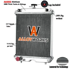 Excavator Radiator For Kubota KX91-3 KX91-3S U35 U35S U35-3 U35-S2 D1703 Engine