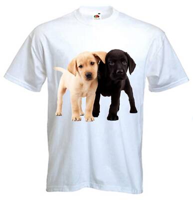 LABRADOR WELPEN T-SHIRT - Golden Chocolate Lab Retriever Welpe Hund - S bis 3XL
