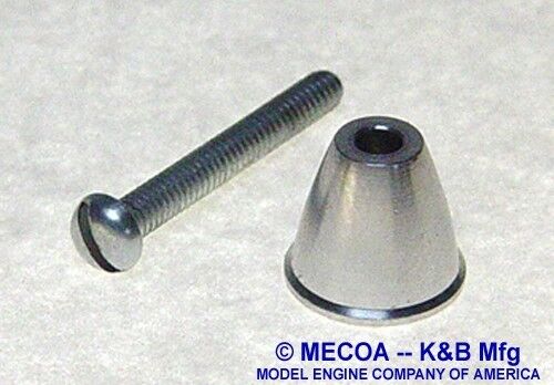 COX ENGINE .049 .051 Aluminum SPINNER with screw MECOA #968-005