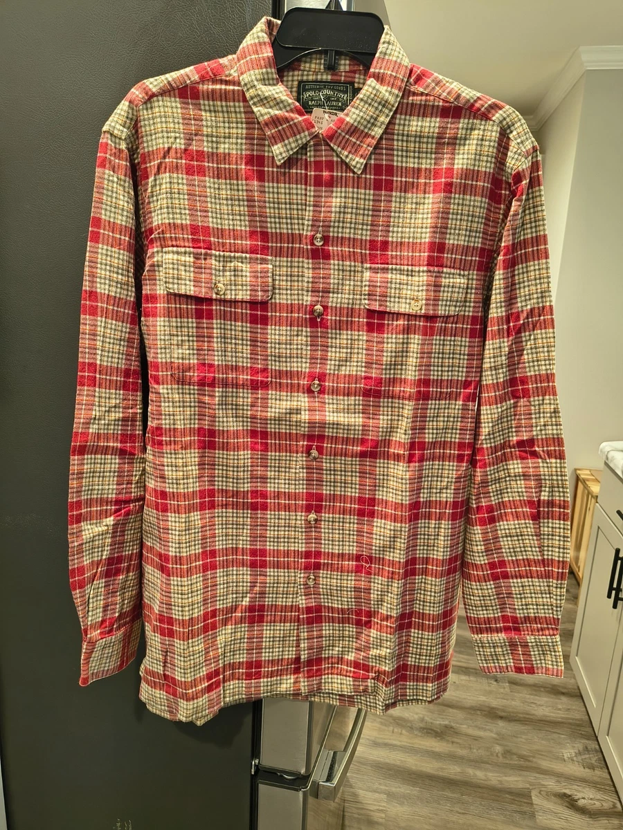 【Special】80s Polo Country flannel shirt Polo Ralph Lauren Country In Men's Casual Shirts for sale | eBay