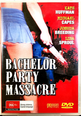 BACHELOR PARTY MASSACRE - Kate Huffman, Joshua Breeding, Michael Capes - DVD