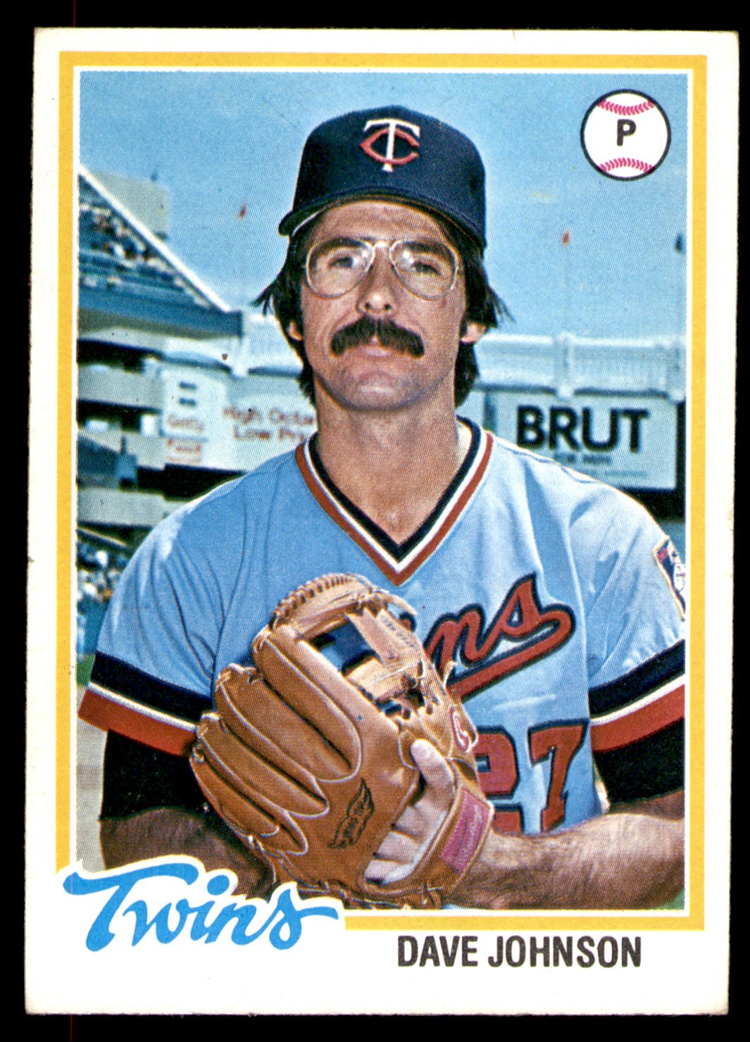 1978 Topps #627 Dave Johnson Minnesota Twins Card