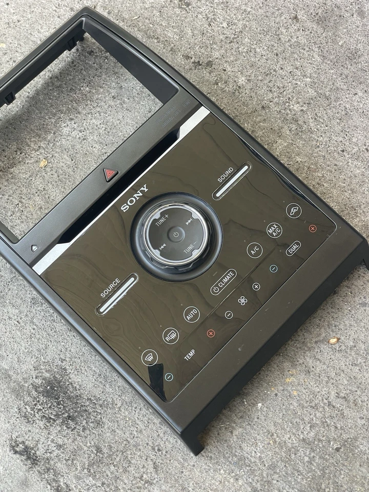 2014-2019 Ford Flex Radio Audio Climate Control Panel Sony EA8T-18A802-CB - Image 2 of 4