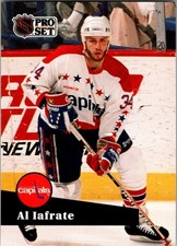 1991-92 NHL Pro Set - Al Iafrate - #250 Base Card - Washington Capitals