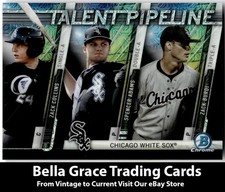 2017 Bowman Chrome Zack Collins / Spencer Adams / Burdi #TP-CHW Talent Pipeline 