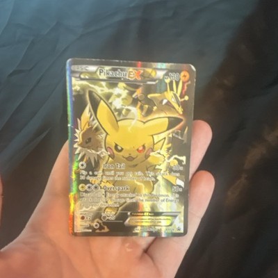 Pokémon Pikachu EX XY124 XY Promo Holo Full Art EX Card Pokémon TCG