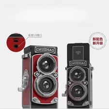 CHUZHAO Retro Twin-Lens CCD Digital Camera (Vintage Film Style, 16GB)