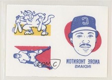 1986 Topps Tattoos Andre Thornton 0h1