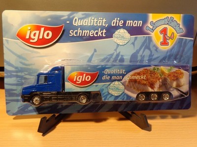 Werbetruck von ''Iglo, Qualität die man schmeckt Motiv Nr.1'' in OVP (K17)
