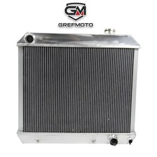3 Row Aluminum Radiator For 61-66 Chevy C10 C20 C30 K10 Pickup Truck