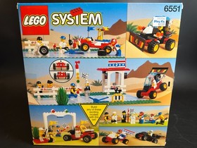 LEGO 6551 Classic Town Race Checkered Flag 500 NEW Set in Sealed Box 1992