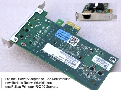 INTEL PRO/1000 PT PCIe 1-PORT GIGABIT ETHERNET ADAPTER 881983 LOW PROFILE MM19