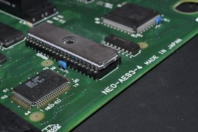 NEO GEO AES AES3-4 Console Full Recap NEOGEO SNK, YPbPr out, Joystick Sanwa