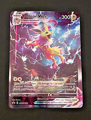 Pokemon Fullart Placeholder | VMAX Jolteon Evolving Skies | FANMADE Promo