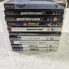 Sony Ps3 PAL Games Bundle All İn Working Condition, Batman No Disc No Manual