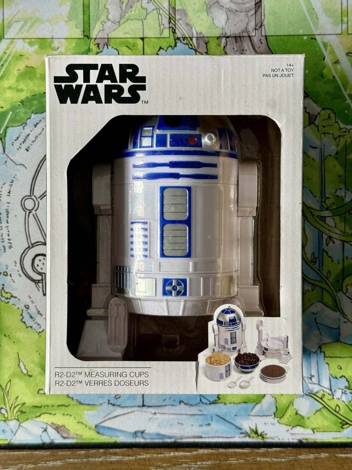 ThinkGeek Disney Star Wars R2-D2 Measuring Cups 9 Measuring Units
