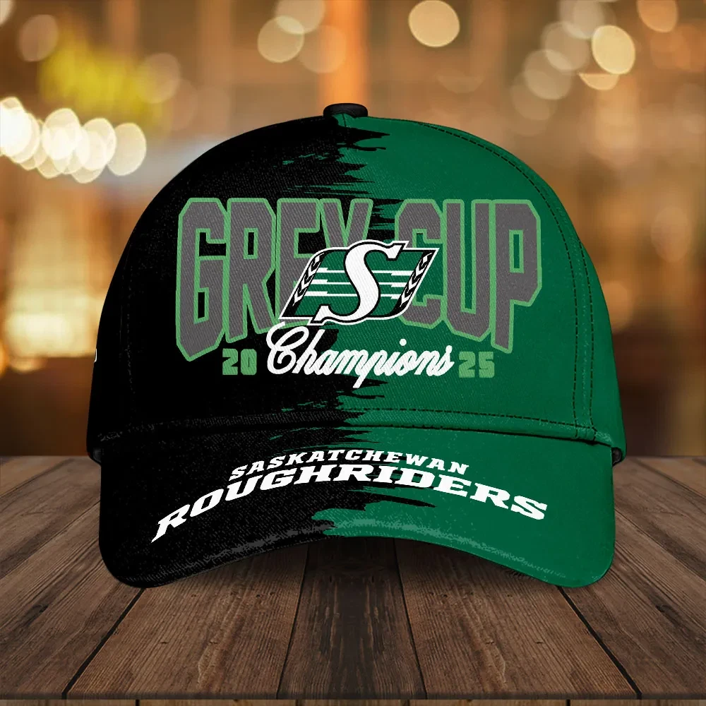 Saskatchewan Roughriders 2025 Grey Cup Champions Classic Cap