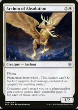 X 1 Archon of Absolution NM 003 ELD Throne of Eldraine MTG Magic The Gathering