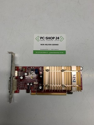 GRAFIKKARTE MSI ATI RADEON X1550 256MB DDR2