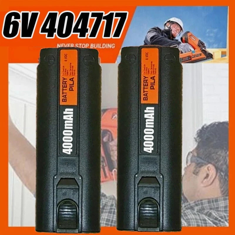 4PACK Battery for PASLODE 6V Ni-MH 404717 902000 900400 4PACK Battery for PASLODE 6V Ni-MH 404717 902000 900400