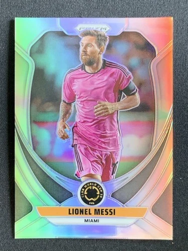 Lionel Messi 2025 Panini Prizm Fifa Club World Cup Silver Prizm Base #200 -te3