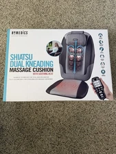 HoMedics Shiatsu Dual Kneeding Massage Cussion With Heating Pad