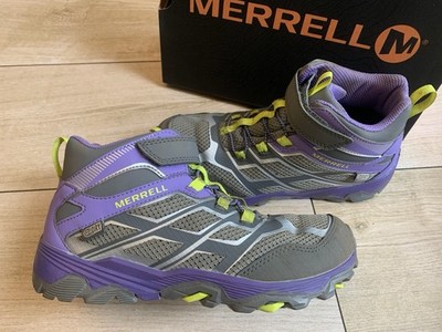 DAMEN Wasserdicht Merrell Moab FST Wanderschuhe Turnschuhe (uk4)