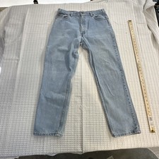 Vintage Levi's 540 Men's 36x30 Brown Tab Relaxed 90's Straight Leg Jean Cotton
