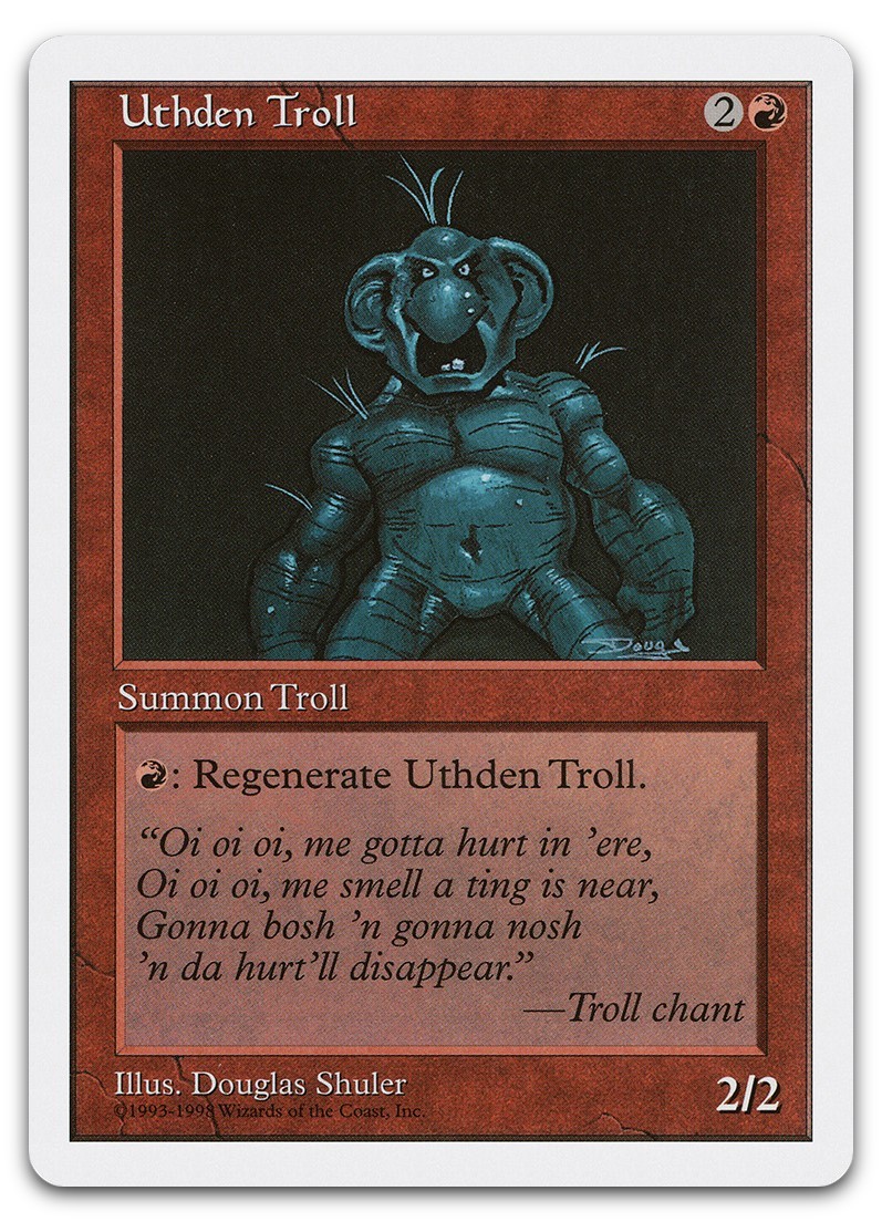 Uthden Troll (NM) Anthologies ATH Magic MTG