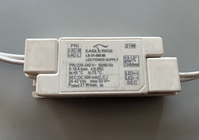 EAGLERISE LS-21-500 MI Ersatztrafo LED Constant Voltage LED POWER SUPPLY