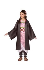 Demon Slayer Nezuko Kimono Dress Child Halloween Costume SMALL 4-6 