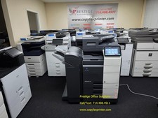 Konica Minolta Bizhub C750i Color Copier Printer Scanner. Meter Count Only 80k