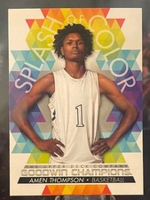 2022 Upper Deck Goodwin Champions Amen Thompson-#124 Splash Of Color. Basketball