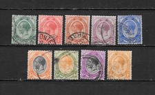 SUDAFRICA, SOUTH AFRICA Colonie inglesi 9 USATI 1913 ( vedi  numerazione) lotto