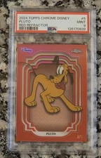 2024 Topps Chrome Disney Base, Refractor, and Color Parallels 1-141