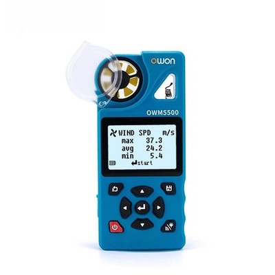 High-Precision Anemometer Data Logging for Airflow Air Speed and Wind Speed