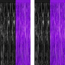 Indoor Halloween Decorations Party Supplies Photo Booth Props, Metallic Fri