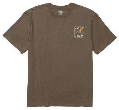 Salty Crew Ink Slinger Classic SS T-Shirt - Teak - New