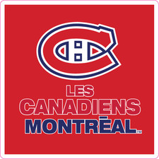 Montreal Canadiens Logo Sticker Decal NHL Hockey Les Canadiens Montréal [032]