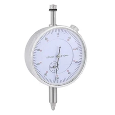 0-10mm Dial Indicator Gauge 0.01mm Accuracy Measuring Meter High Precision
