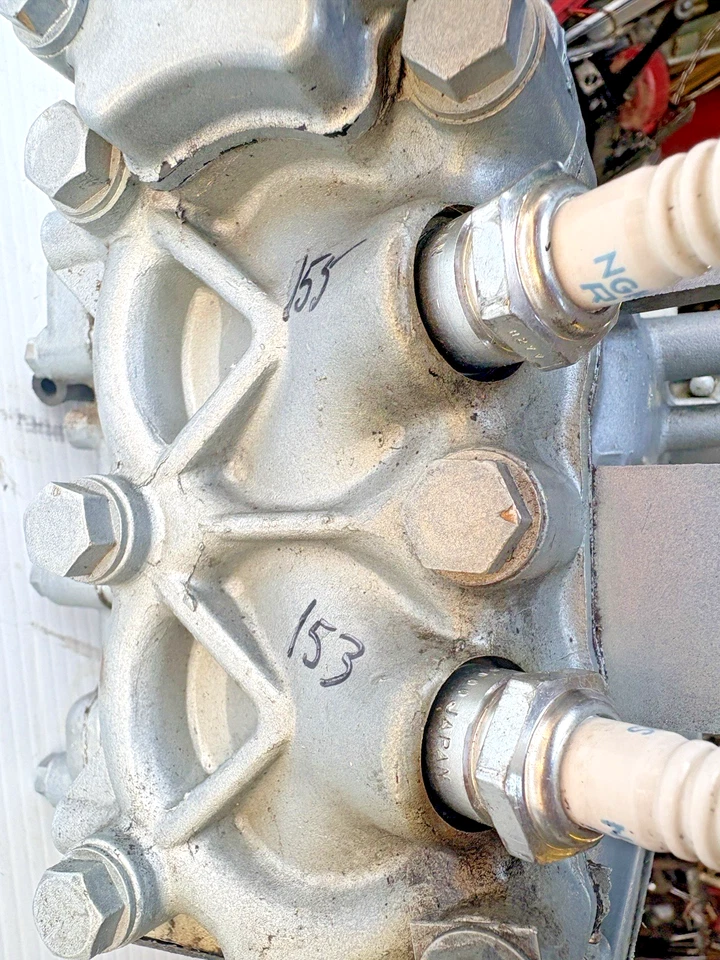 393168 394449  Power Head JOHNSON EVINRUDE 8 HP Powerhead 150PSI Comp Outboard - Image 3 of 4