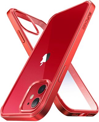 For iPhone 11 6.1'', SUPCASE Slim Metal Frame Case TPU Bumper Back Cover Shell