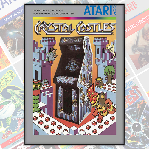 Atari Game Cover Posters Vintage Retro Classic Gaming Print Picture Gift - Picture 10 of 47