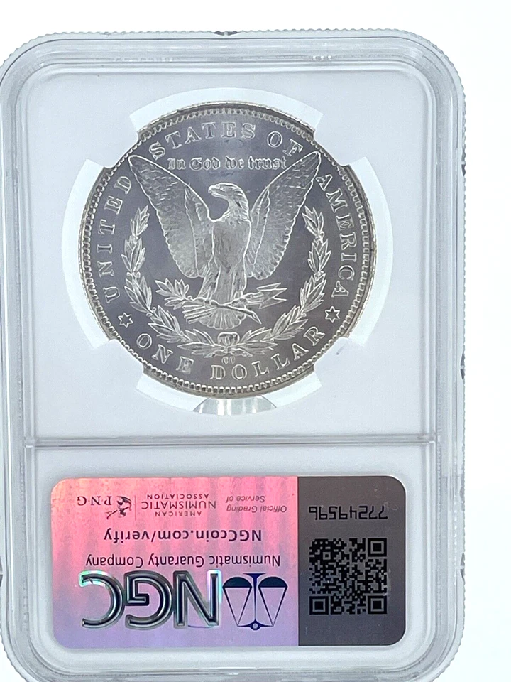 LOOK----CARSON CITY_____RARE---MS-67 + --1884-CC NGC MS 67+ Morgan Silver Dollar - Image 4 of 4